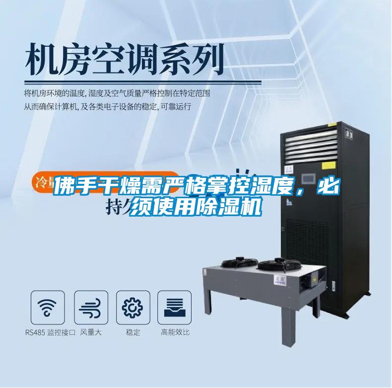 佛手干燥需嚴格掌控濕度，必須使用除濕機