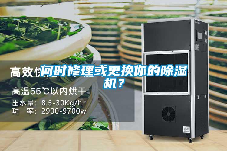 何時修理或更換你的除濕機(jī)？