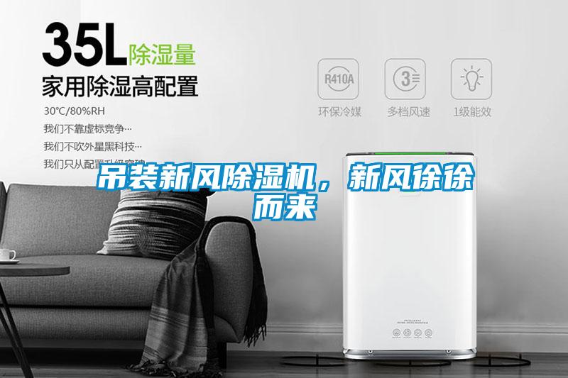 吊裝新風(fēng)除濕機(jī)，新風(fēng)徐徐而來