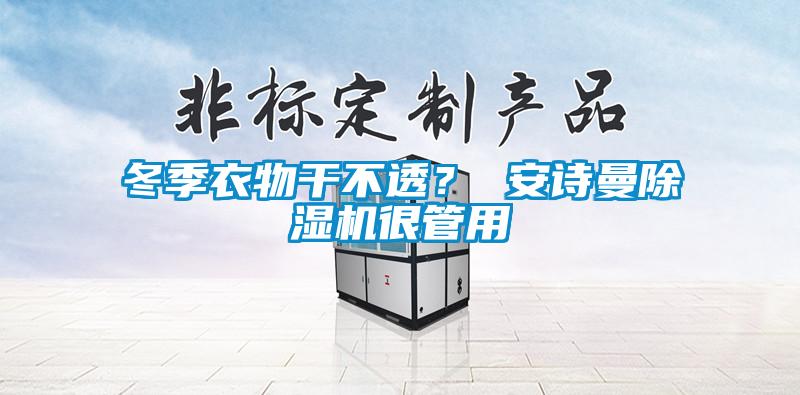 冬季衣物干不透？ 安詩(shī)曼除濕機(jī)很管用