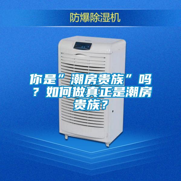 你是”潮房貴族”嗎？如何做真正是潮房貴族？