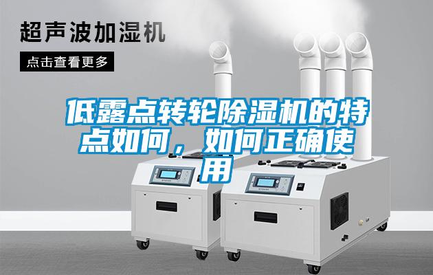 低露點轉(zhuǎn)輪除濕機的特點如何，如何正確使用