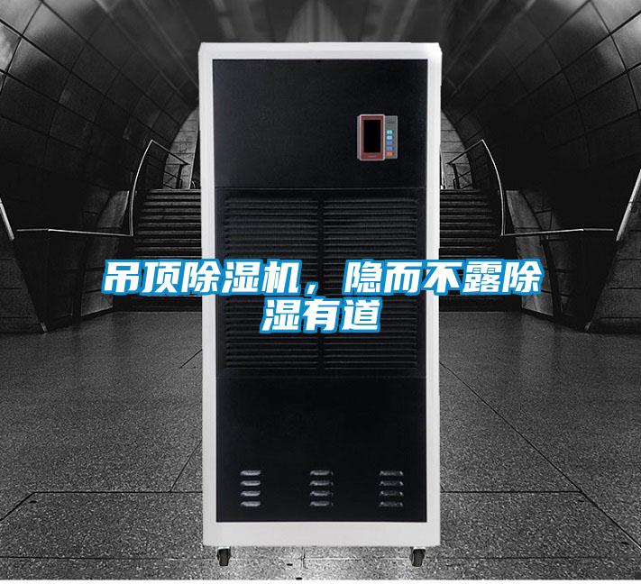 吊頂除濕機(jī)，隱而不露除濕有道