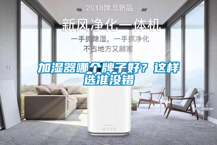 加濕器哪個(gè)牌子好？這樣選準(zhǔn)沒(méi)錯(cuò)