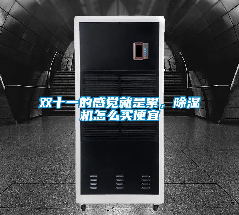 雙十一的感覺(jué)就是累，除濕機(jī)怎么買便宜