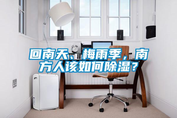 回南天、梅雨季，南方人該如何除濕？