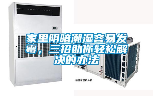 家里陰暗潮濕容易發(fā)霉，三招助你輕松解決的辦法