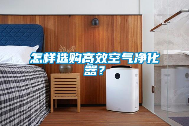 怎樣選購(gòu)高效空氣凈化器？