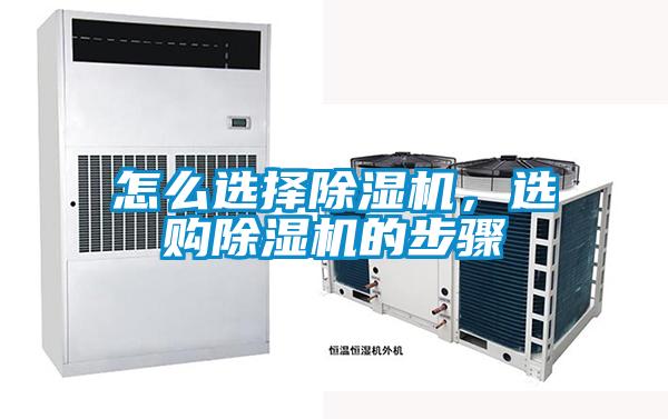 怎么選擇除濕機，選購除濕機的步驟