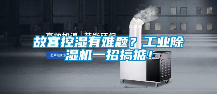 故宮控濕有難題？工業(yè)除濕機(jī)一招搞掂！