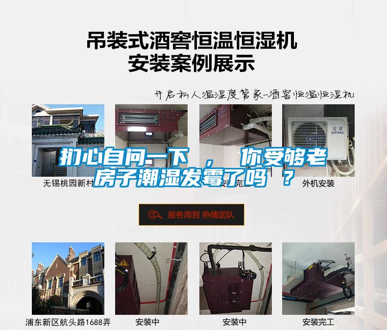 捫心自問一下 ， 你受夠老房子潮濕發(fā)霉了嗎 ？