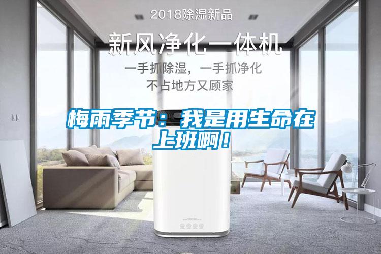 梅雨季節(jié)：我是用生命在上班??！