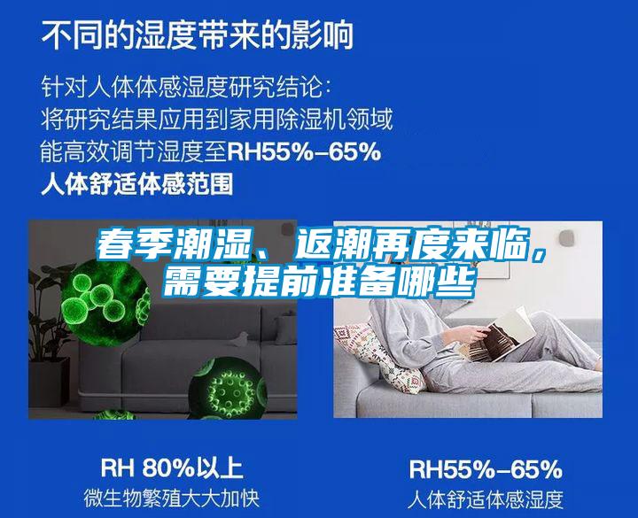 春季潮濕、返潮再度來臨，需要提前準備哪些