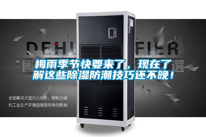 梅雨季節(jié)快要來了，現(xiàn)在了解這些除濕防潮技巧還不晚！