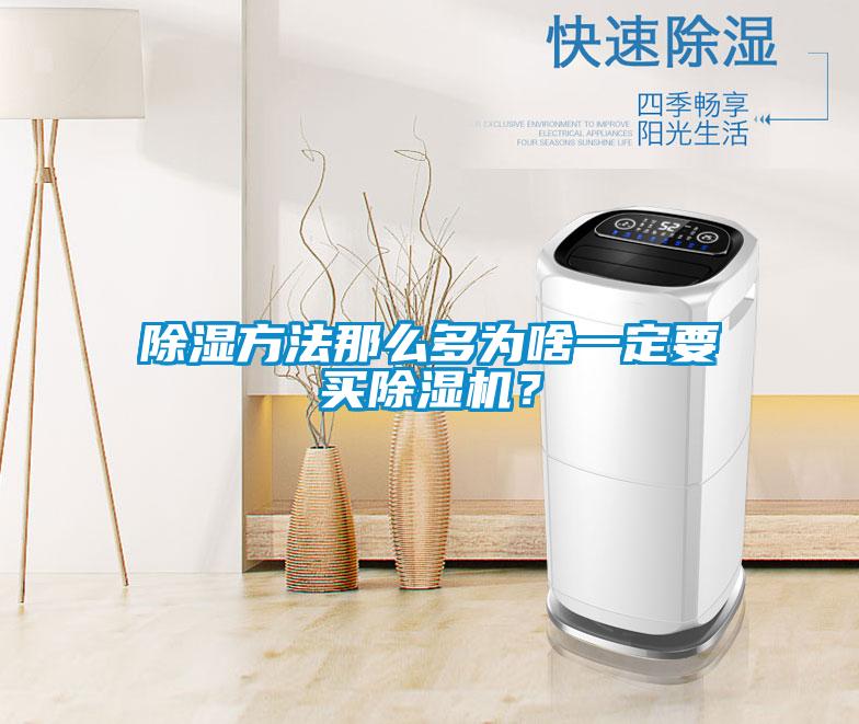 除濕方法那么多為啥一定要買除濕機(jī)？