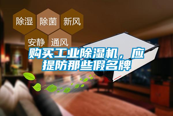 購買工業(yè)除濕機(jī)，應(yīng)提防那些假名牌