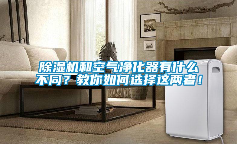 除濕機(jī)和空氣凈化器有什么不同？教你如何選擇這兩者！