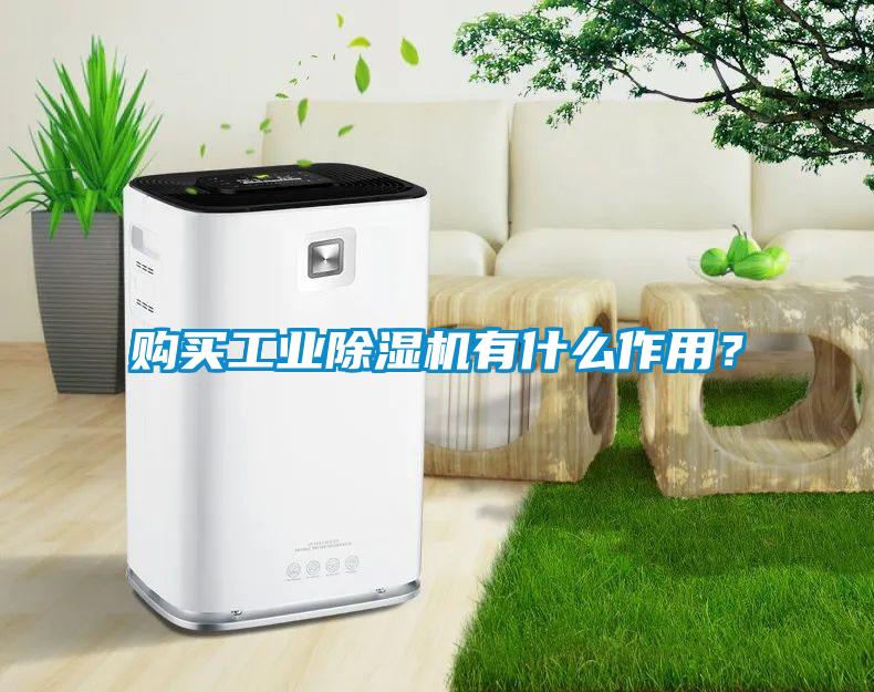 購買工業(yè)除濕機有什么作用？