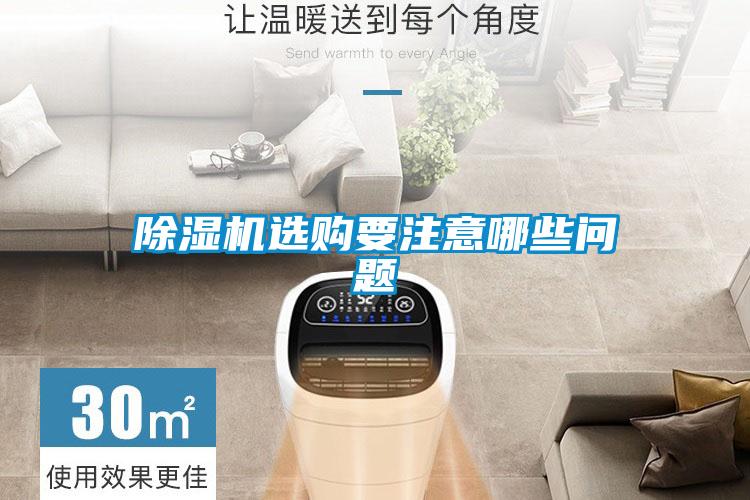 除濕機(jī)選購(gòu)要注意哪些問(wèn)題