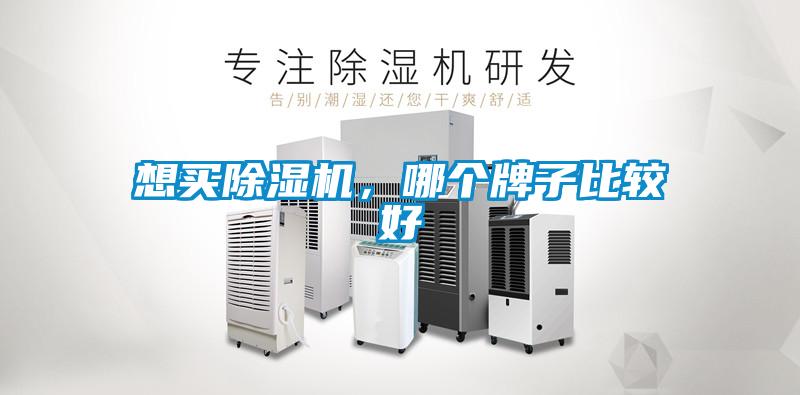 想買除濕機，哪個牌子比較好