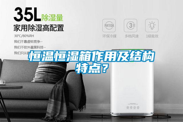 恒溫恒濕箱作用及結(jié)構(gòu)特點(diǎn)？
