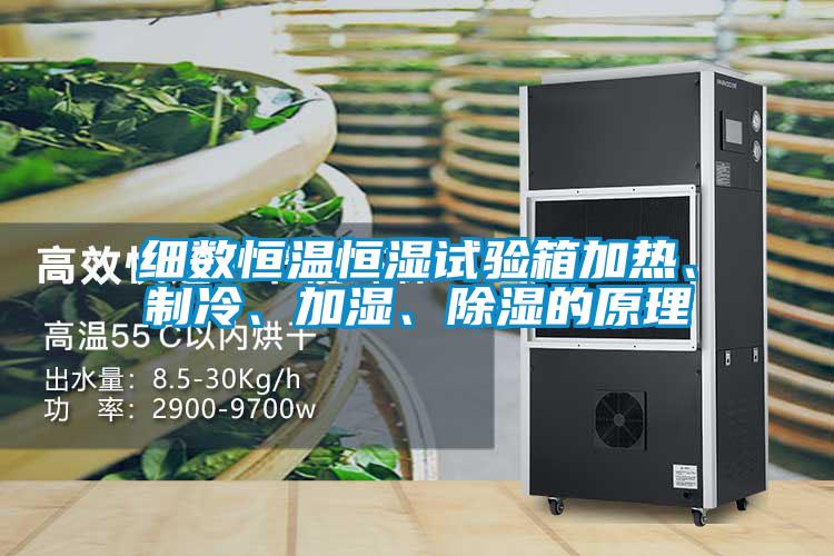 細(xì)數(shù)恒溫恒濕試驗(yàn)箱加熱、制冷、加濕、除濕的原理