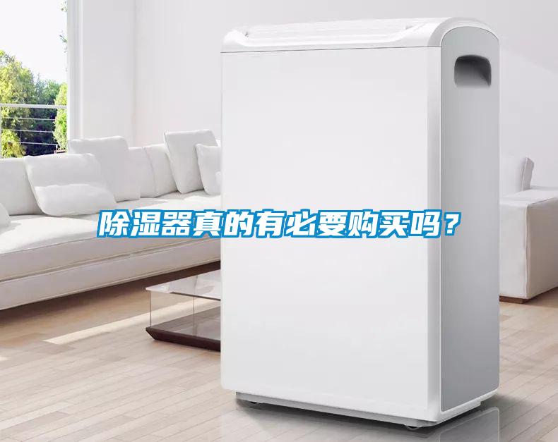 除濕器真的有必要購買嗎？