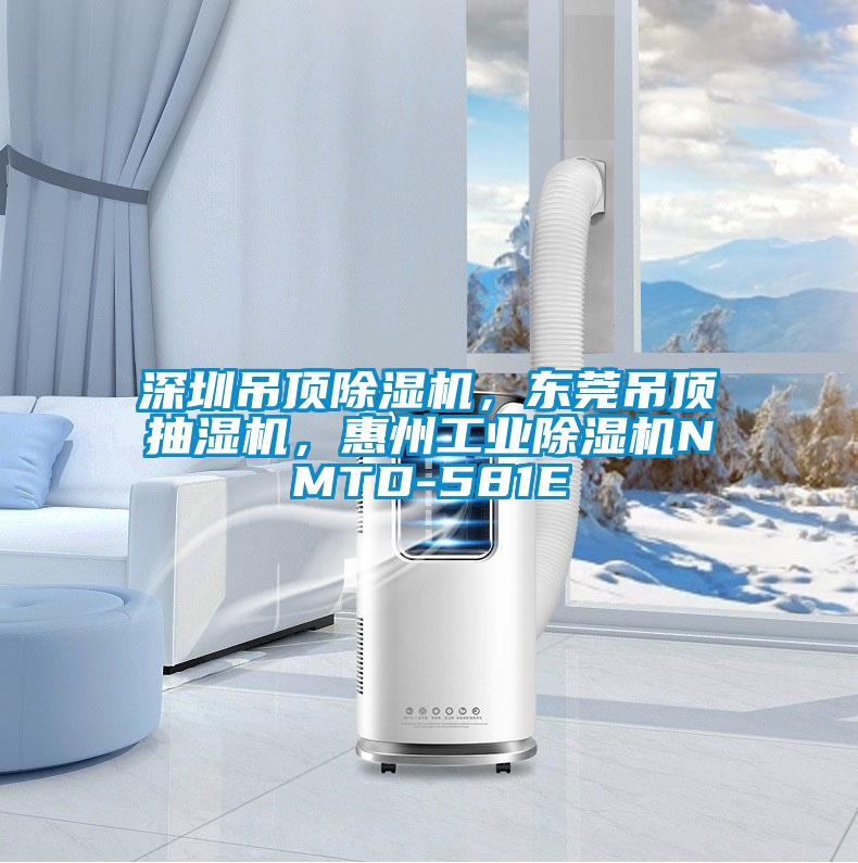深圳吊頂除濕機(jī)，東莞吊頂抽濕機(jī)，惠州工業(yè)除濕機(jī)NMTD-581E