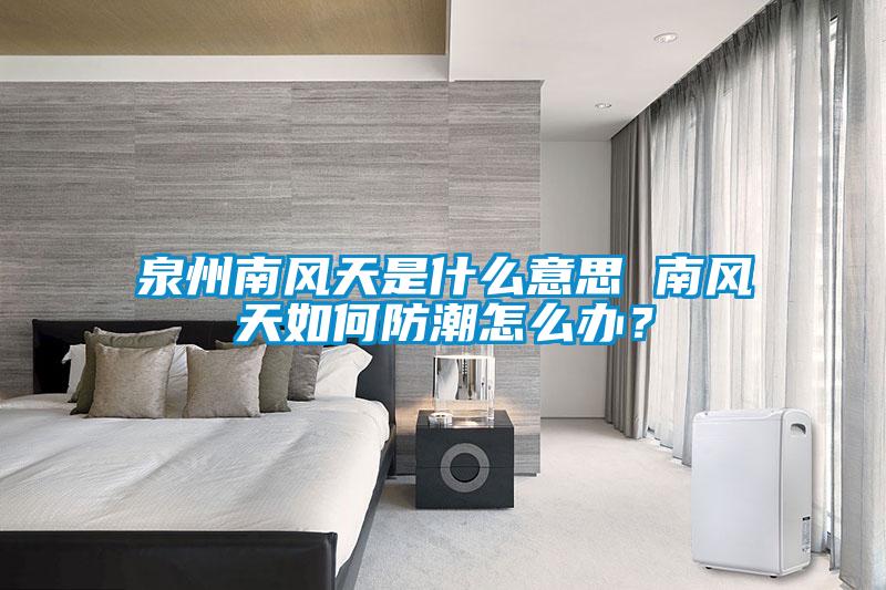 泉州南風(fēng)天是什么意思 南風(fēng)天如何防潮怎么辦？