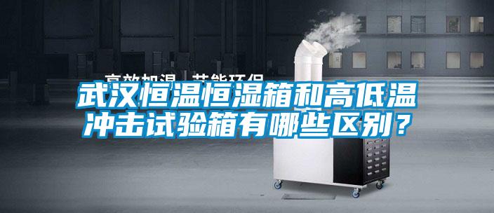 武漢恒溫恒濕箱和高低溫沖擊試驗箱有哪些區(qū)別？