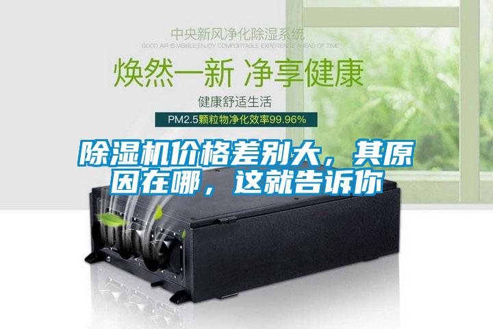 除濕機(jī)價(jià)格差別大，其原因在哪，這就告訴你