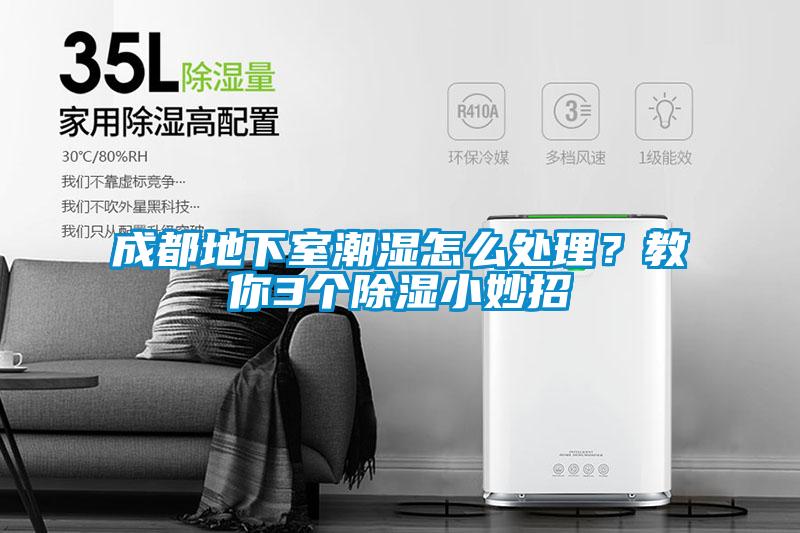 成都地下室潮濕怎么處理？教你3個除濕小妙招