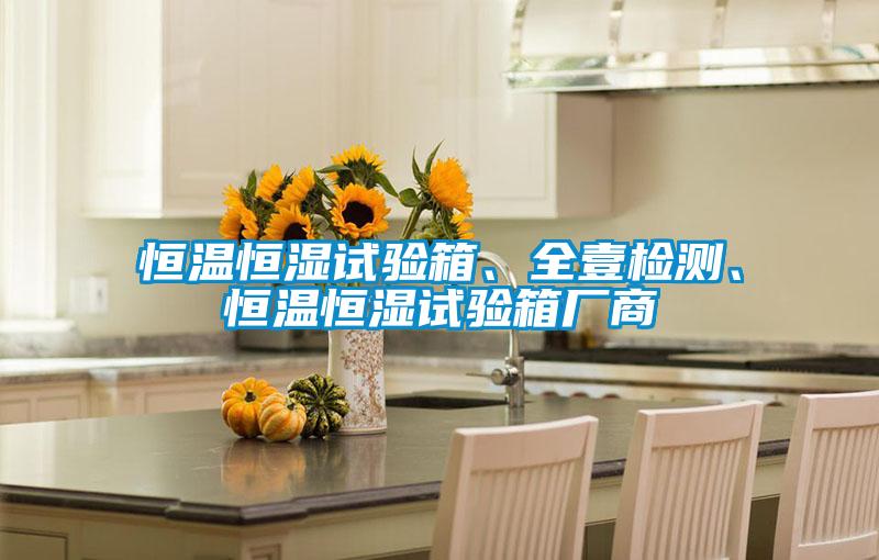 恒溫恒濕試驗(yàn)箱、全壹檢測(cè)、恒溫恒濕試驗(yàn)箱廠商