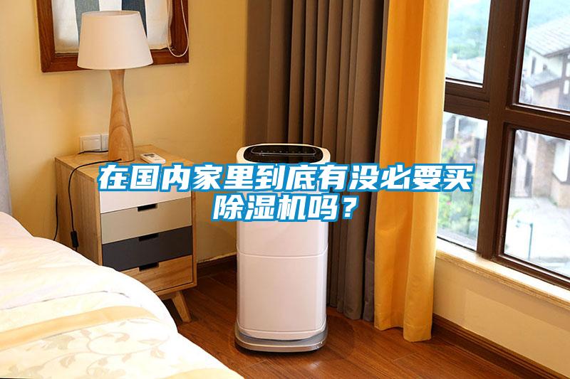在國內(nèi)家里到底有沒必要買除濕機嗎？