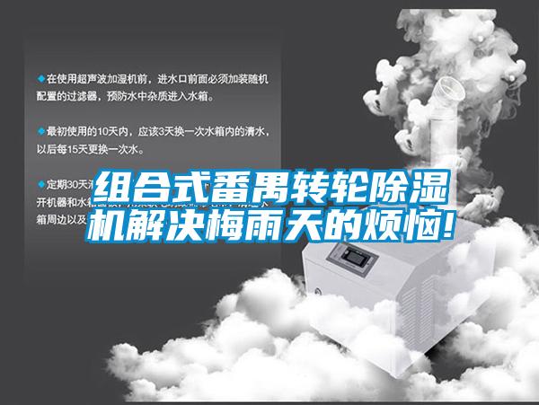 組合式番禺轉(zhuǎn)輪除濕機解決梅雨天的煩惱!