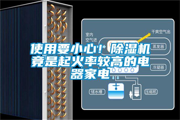 使用要小心！除濕機(jī)竟是起火率較高的電器家電