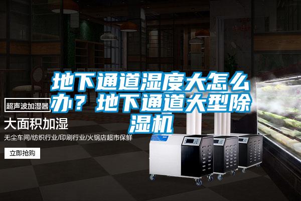 地下通道濕度大怎么辦？地下通道大型除濕機