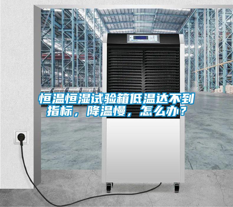 恒溫恒濕試驗箱低溫達不到指標，降溫慢，怎么辦？