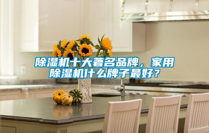 除濕機十大著名品牌，家用除濕機什么牌子最好？