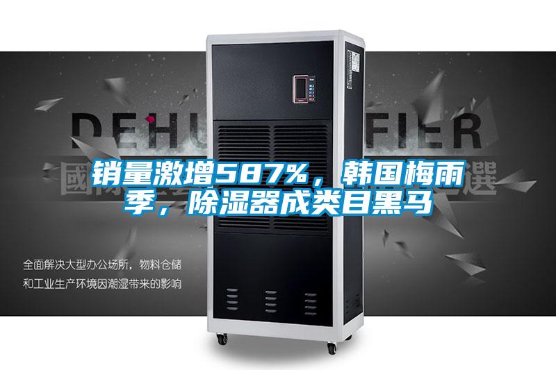 銷量激增587%，韓國梅雨季，除濕器成類目黑馬