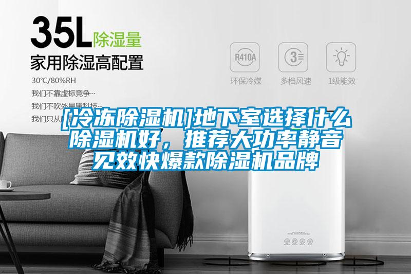 [冷凍除濕機]地下室選擇什么除濕機好，推薦大功率靜音見效快爆款除濕機品牌