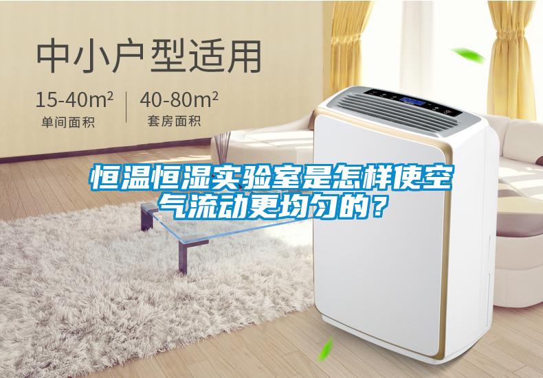 恒溫恒濕實驗室是怎樣使空氣流動更均勻的？