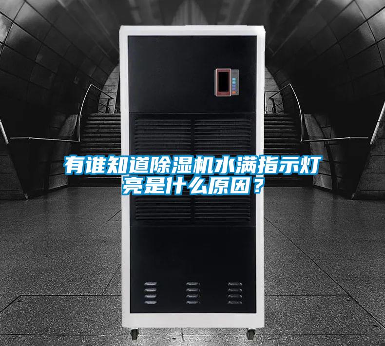 有誰知道除濕機水滿指示燈亮是什么原因？