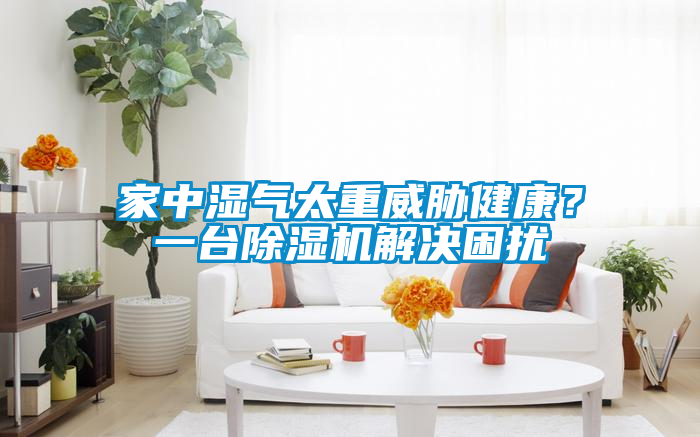 家中濕氣太重威脅健康？一臺除濕機(jī)解決困擾