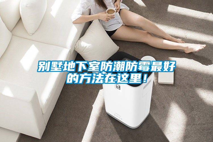 別墅地下室防潮防霉最好的方法在這里！
