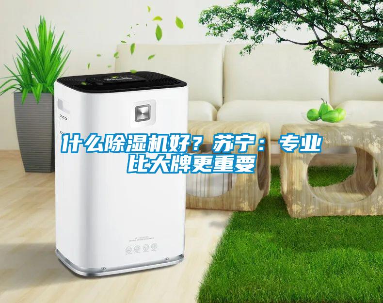 什么除濕機(jī)好？蘇寧：專業(yè)比大牌更重要