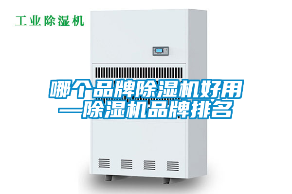 哪個品牌除濕機(jī)好用—除濕機(jī)品牌排名