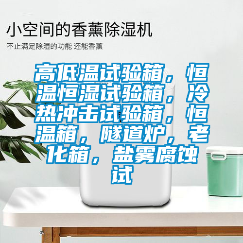 高低溫試驗箱，恒溫恒濕試驗箱，冷熱沖擊試驗箱，恒溫箱，隧道爐，老化箱，鹽霧腐蝕試