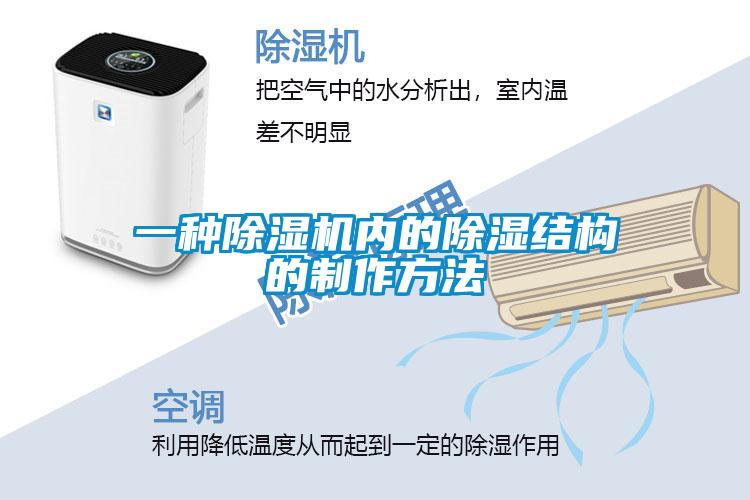 一種除濕機內(nèi)的除濕結構的制作方法