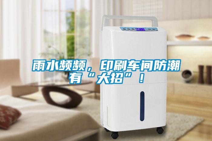 雨水頻頻，印刷車間防潮有“大招”！